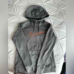 grey Nike hoodie